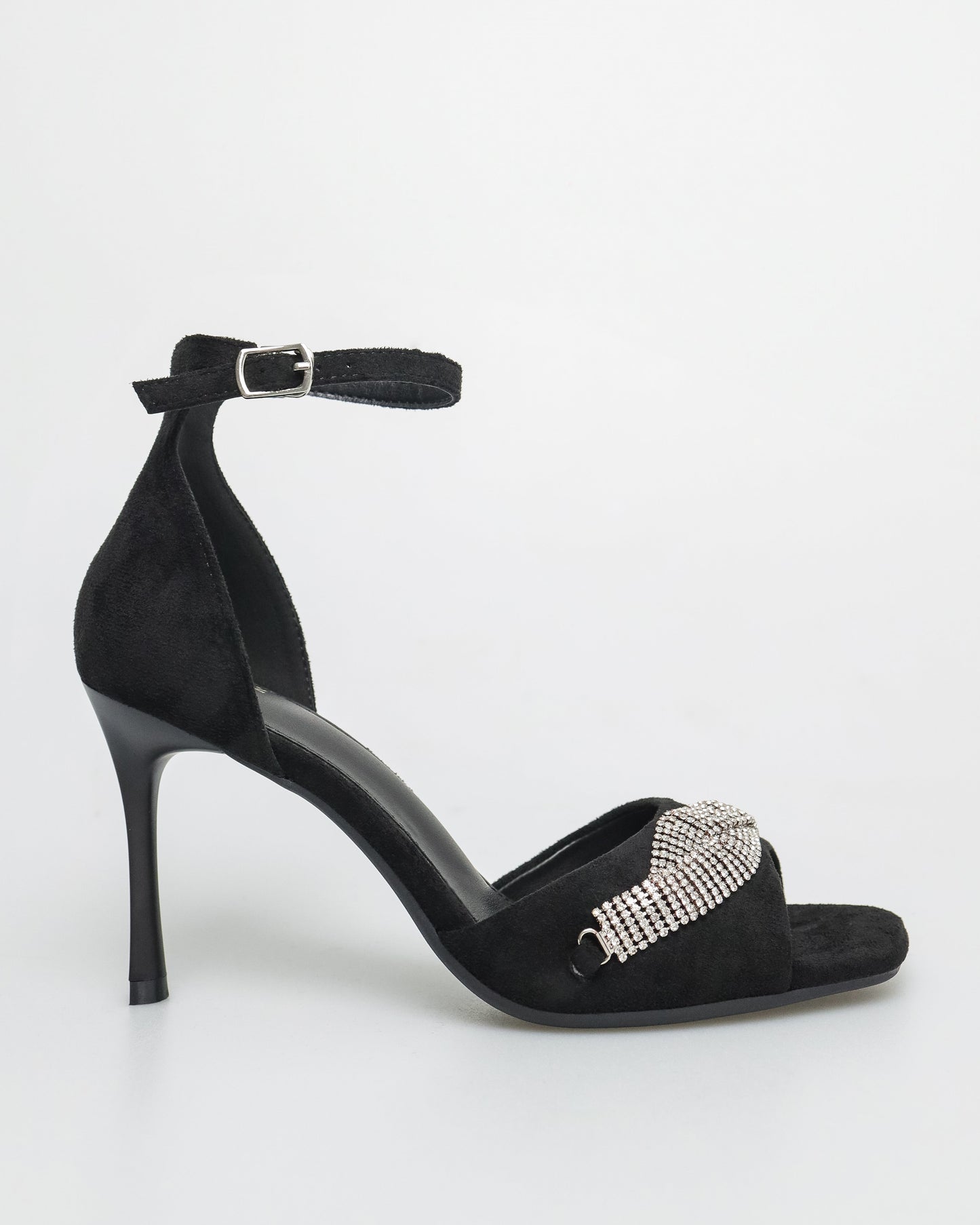 Ladies Gemstone Anklestrap Heels