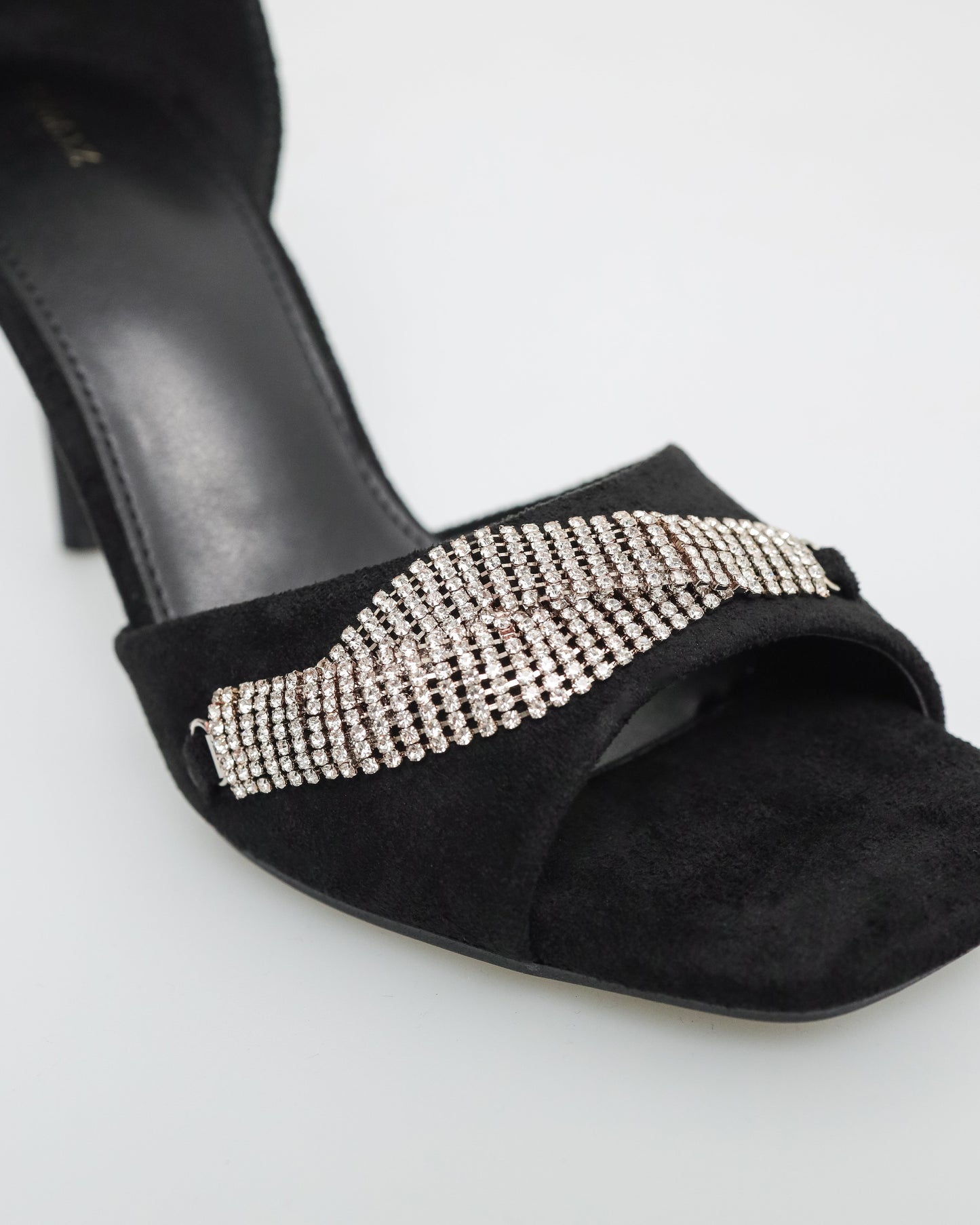 Ladies Gemstone Anklestrap Heels