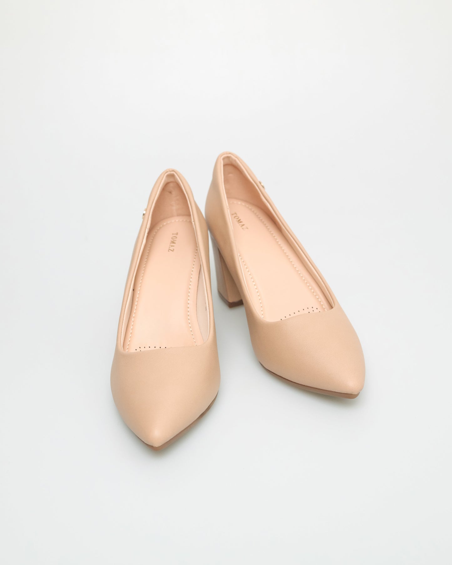 Ladies Pointy Block Heels