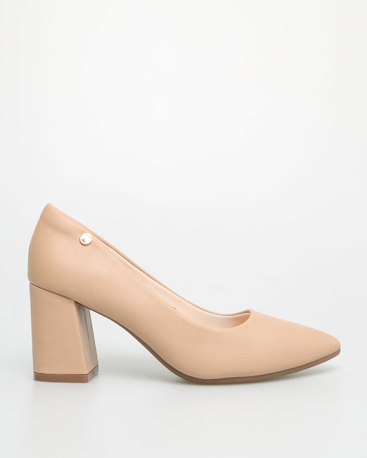Ladies Pointy Block Heels