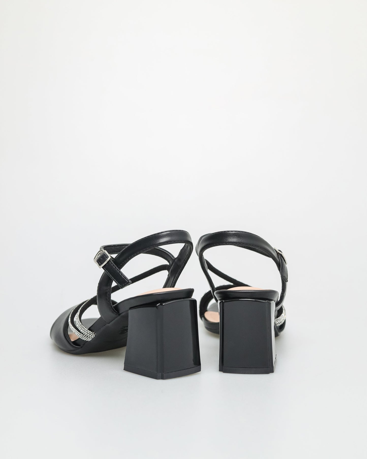 Ladies Gemstones Strap Heels